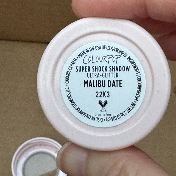 ColourPop Cosmetics Super Shock Shadow, Malibu Date, Limited Edition - Picture 8 of 14